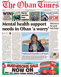 The Oban Times front cover